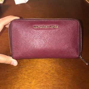 Michael Kors Saffiano Leather Wallet